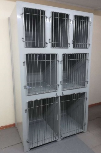 Клетки Энималс кейдж-13 для ветеринарных клиник и питомников